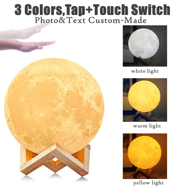 Customized Moon Lamp