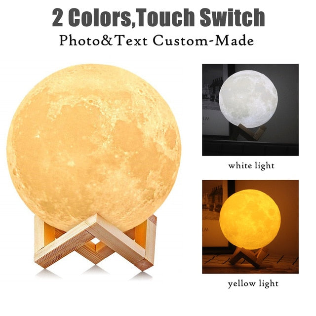 Customized Moon Lamp