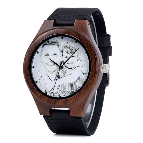 Personalized Wooden Men Watch